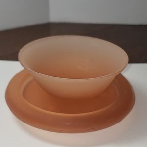 Glass Decoration. Orange Color